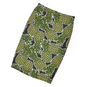 Divided H&M Pineapple Print Skirt